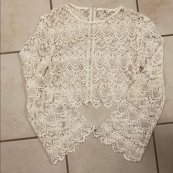 Lace Crop Top - Picture 4 of 4